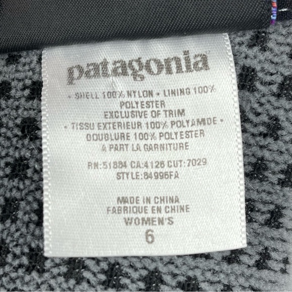 Patagonia Regulator Fleece-Lined Ski Snow Pants Sz 6 - Picture 5 of 16